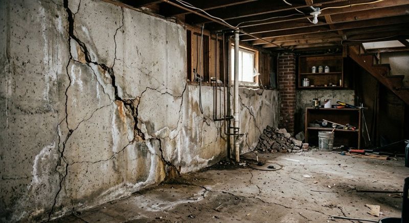 Basement Crack Repair in Big Bear Lake, CA
