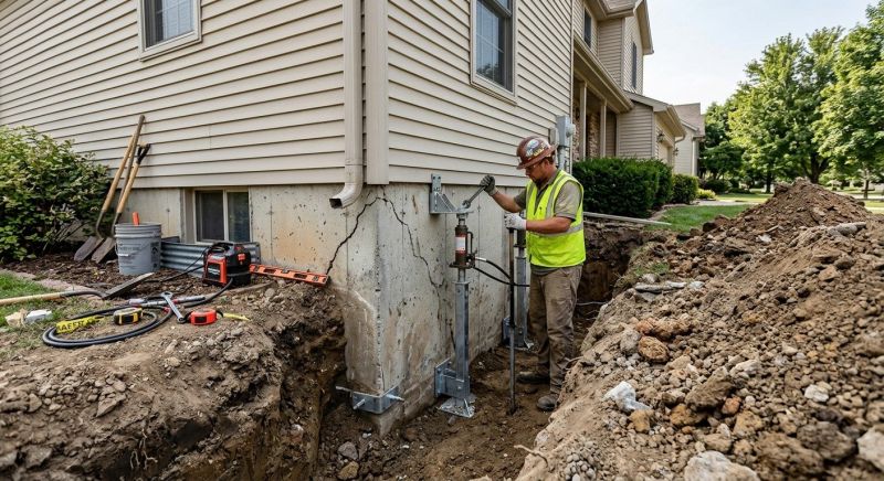 Basement Foundation Repair in Redlands, CA