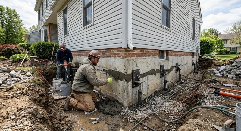 Basement Foundation Repair in Running Springs, CA