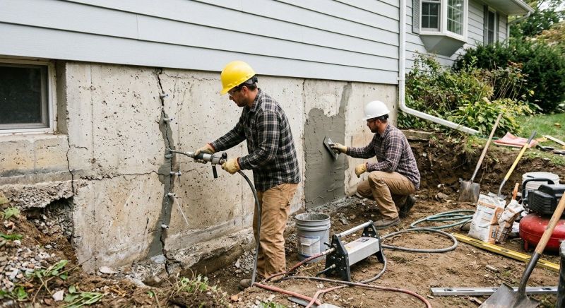 Basement Foundation Repair in San Bernardino, CA
