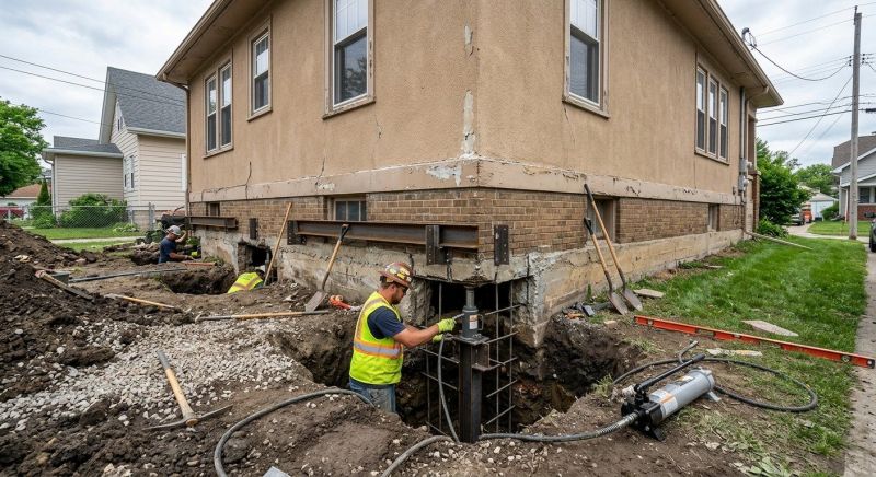 Basement Underpinning in Big Bear Lake, CA