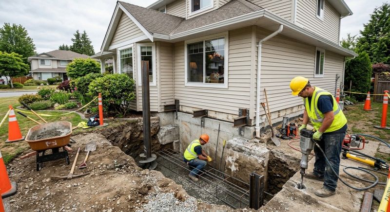 Building Foundation Repair in Banning, CA