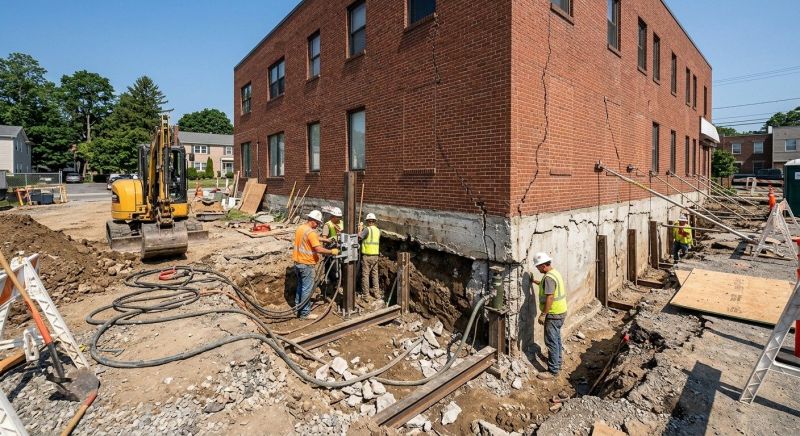 Building Foundation Repair in Big Bear City, CA