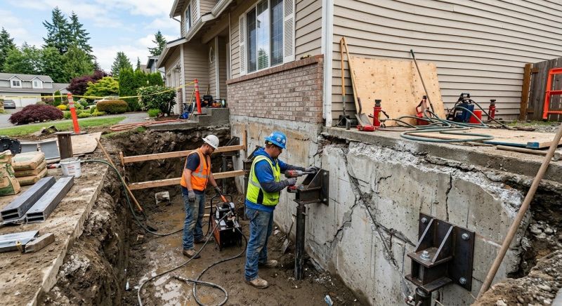 Commercial Foundation Repair in Big Bear Lake, CA
