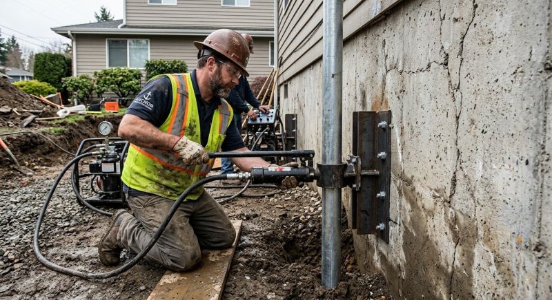 Concrete Foundation Leveling in San Bernardino, CA