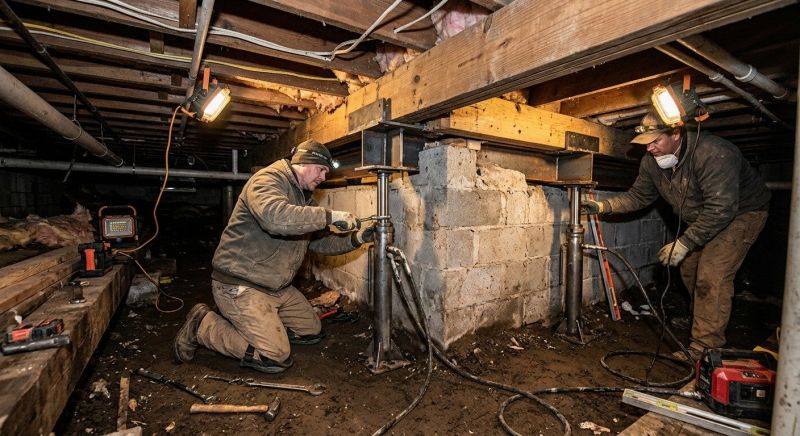 Concrete Foundation Repair in Beaumont, CA