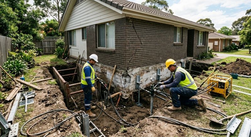 Concrete Foundation Repair in Redlands, CA