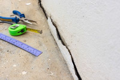 Cracked Basement Floor Repair in Big Bear Lake, CA