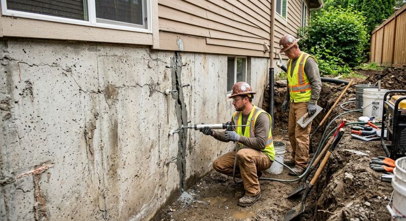 Cracked Foundation Repair in Lake Arrowhead, CA
