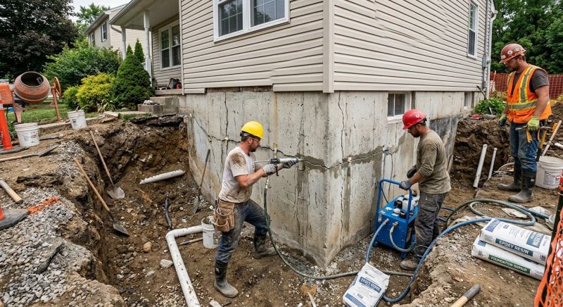 Cracked Foundation Repair in Lake Arrowhead, CA
