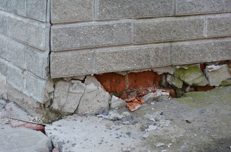 Cracked Foundation Repair in Running Springs, CA