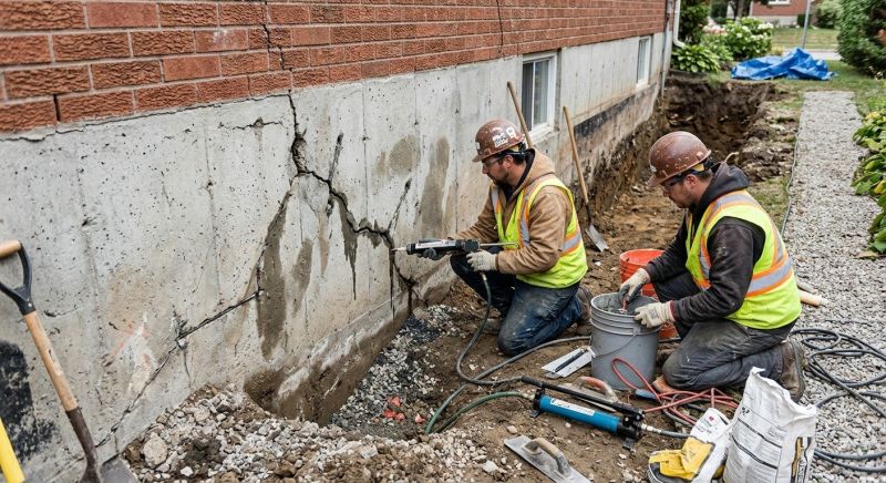 Cracked Foundation Repair in San Bernardino, CA