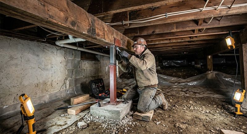 Crawlspace Foundation Repair in Beaumont, CA
