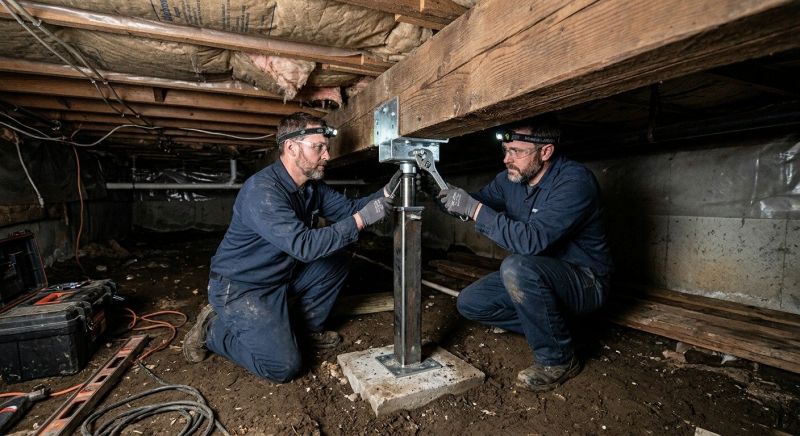 Crawlspace Foundation Repair in Big Bear City, CA