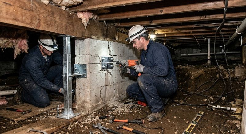 Crawlspace Foundation Repair in Pioneertown, CA