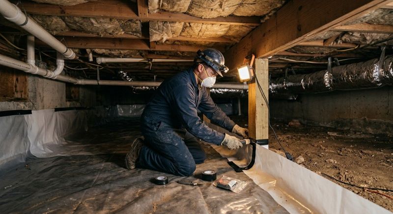 Crawlspace Repair in Big Bear Lake, CA