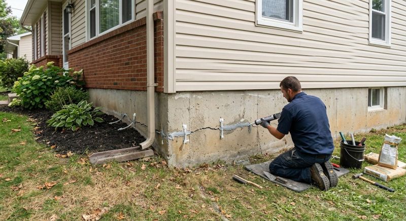 Foundation Cracks Repair in Big Bear Lake, CA