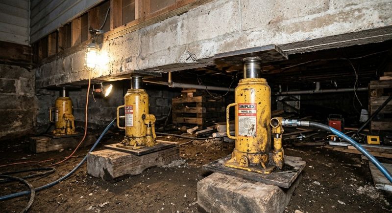 Foundation Jacking in Banning, CA