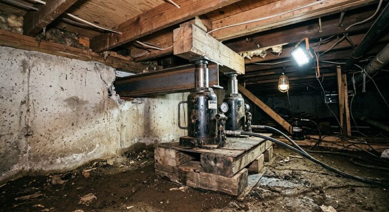 Foundation Jacking in Crestline, CA