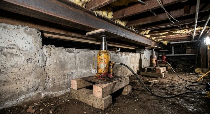 Foundation Jacking in Crestline, CA
