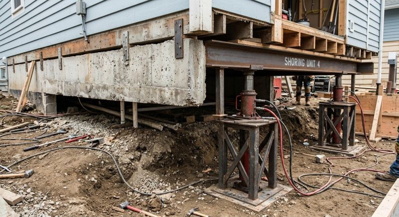 Foundation Jacking in Lake Arrowhead, CA