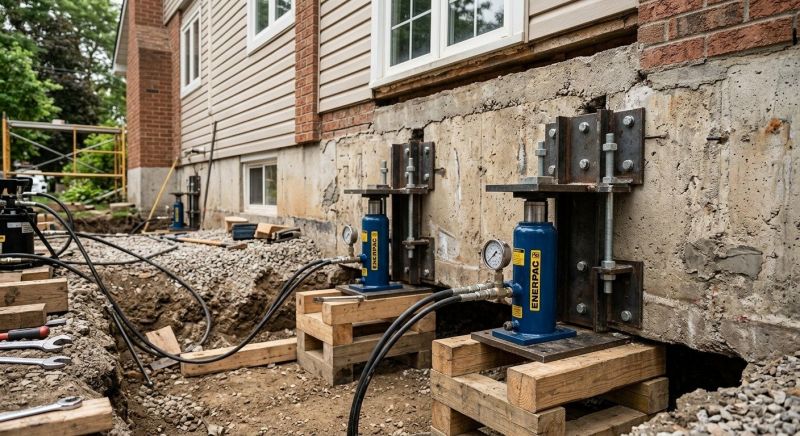 Foundation Jacking in Big Bear Lake, CA