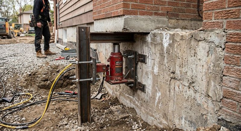 Foundation Jacking in Big Bear Lake, CA