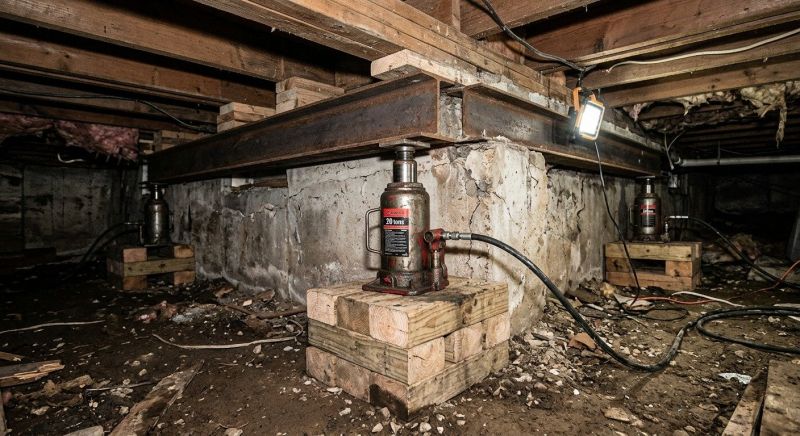 Foundation Jacking in Loma Linda, CA
