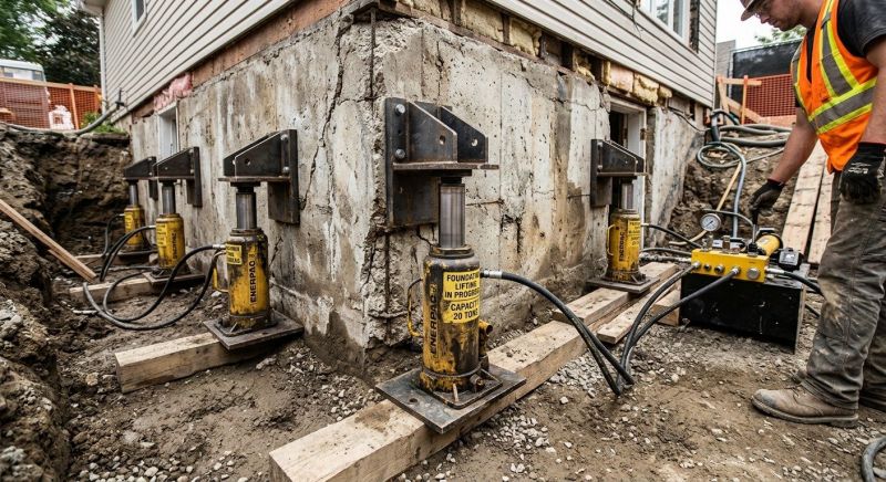 Foundation Jacking in Running Springs, CA