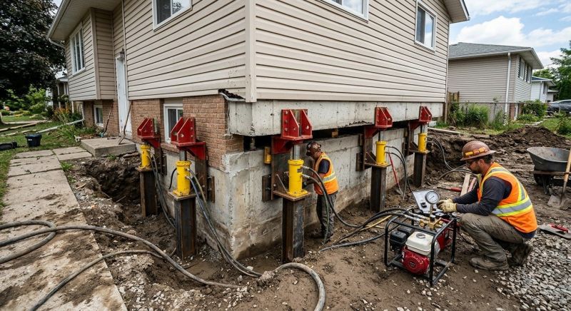 Foundation Lifting in San Bernardino, CA