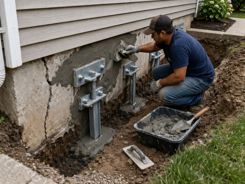 Foundation Pier Repair in Big Bear Lake, CA