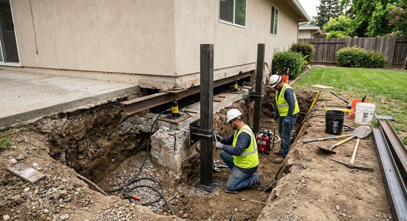 Foundation Pier Repair in Big Bear Lake, CA
