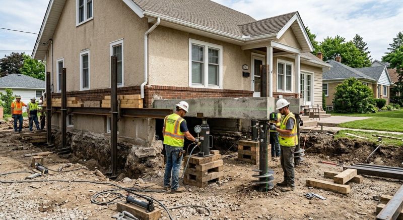 Foundation Releveling in Big Bear Lake, CA