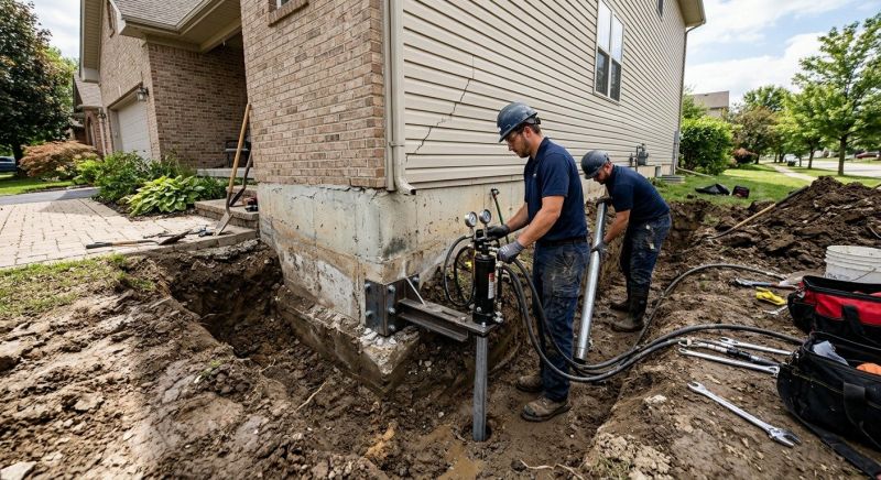 Foundation Settlement Repair in Big Bear Lake, CA