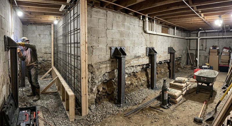 Foundation Stabilizing in Banning, CA