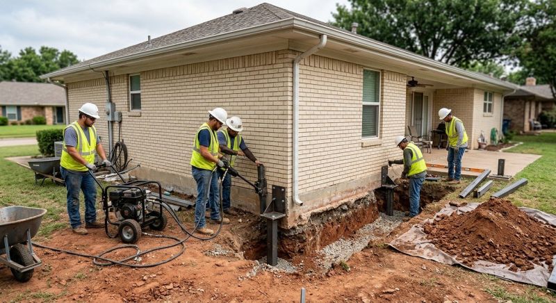 Foundation Stabilizing in Big Bear Lake, CA