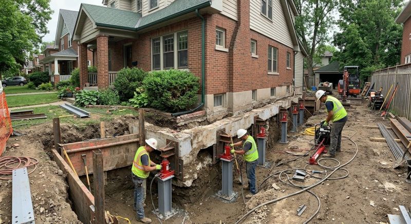 Foundation Underpinning in Big Bear Lake, CA