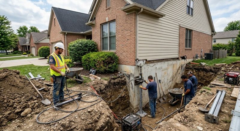 House Foundation Repair in Banning, CA