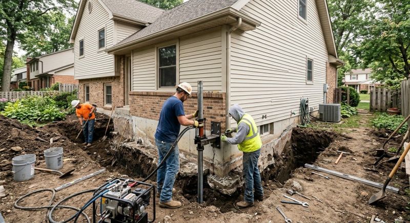 House Foundation Repair in Yucaipa, CA
