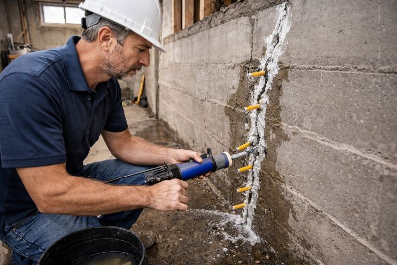 Leaking Foundation Repair in Big Bear Lake, CA