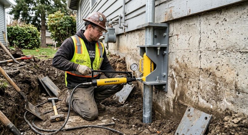 Settling Foundation Service in Big Bear Lake, CA
