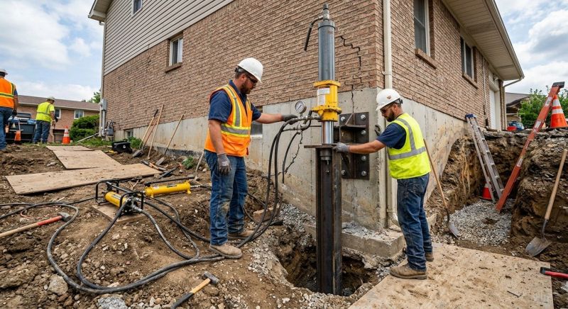 Settling Foundation Service in Running Springs, CA