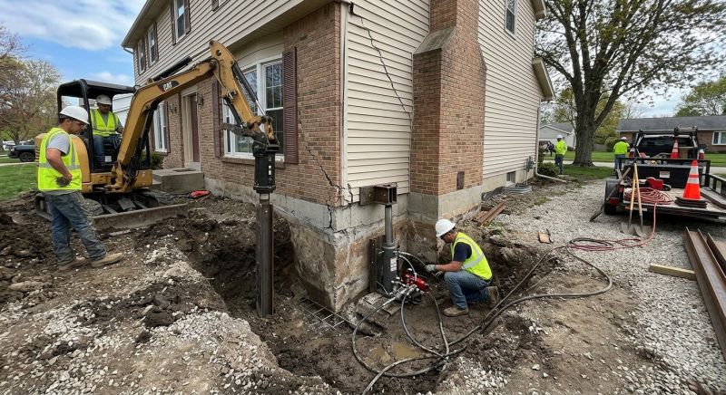 Sinking Foundation Repair in Yucaipa, CA