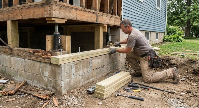 Slab Foundation Repair in Big Bear Lake, CA