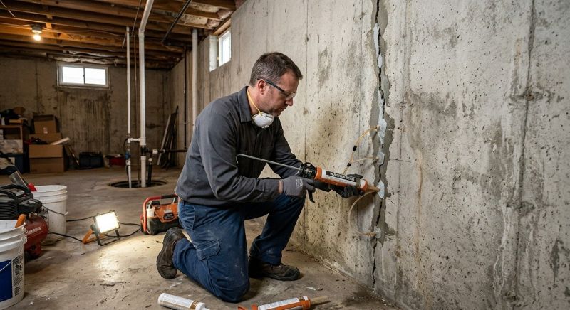 Structural Crack Repair in Big Bear Lake, CA