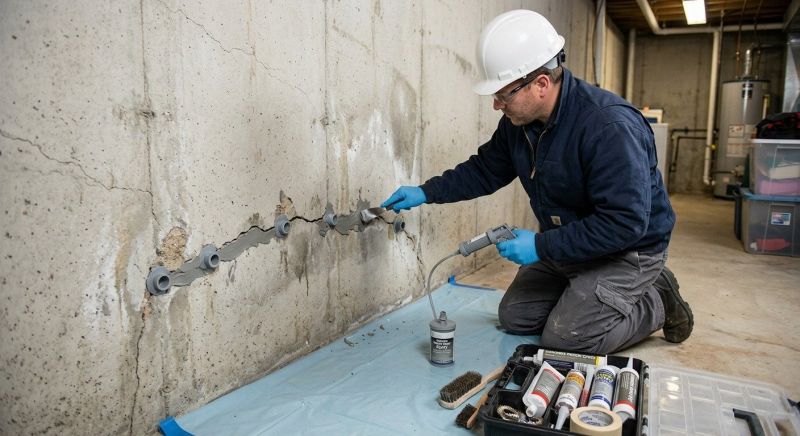 Structural Crack Repair in Big Bear Lake, CA