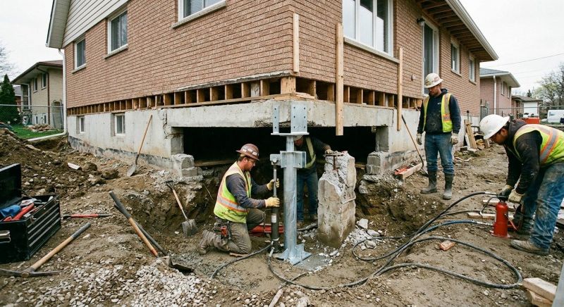 Structural Underpinning in Big Bear Lake, CA