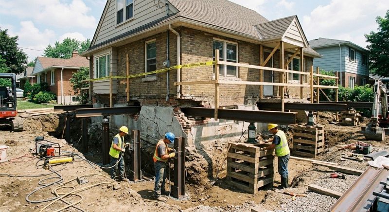 Structural Underpinning in Big Bear Lake, CA